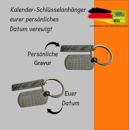 Kalender Schlüsselanhänger